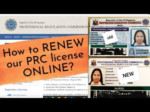 how to renew prc license for nurses abroad